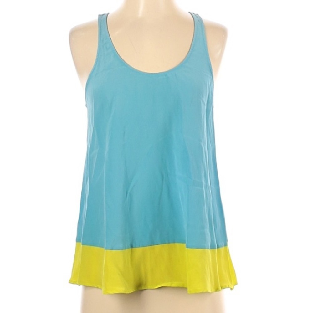 Twelfth Street By Cynthia‎ Vincent sleeveless silk blouse tank size XS